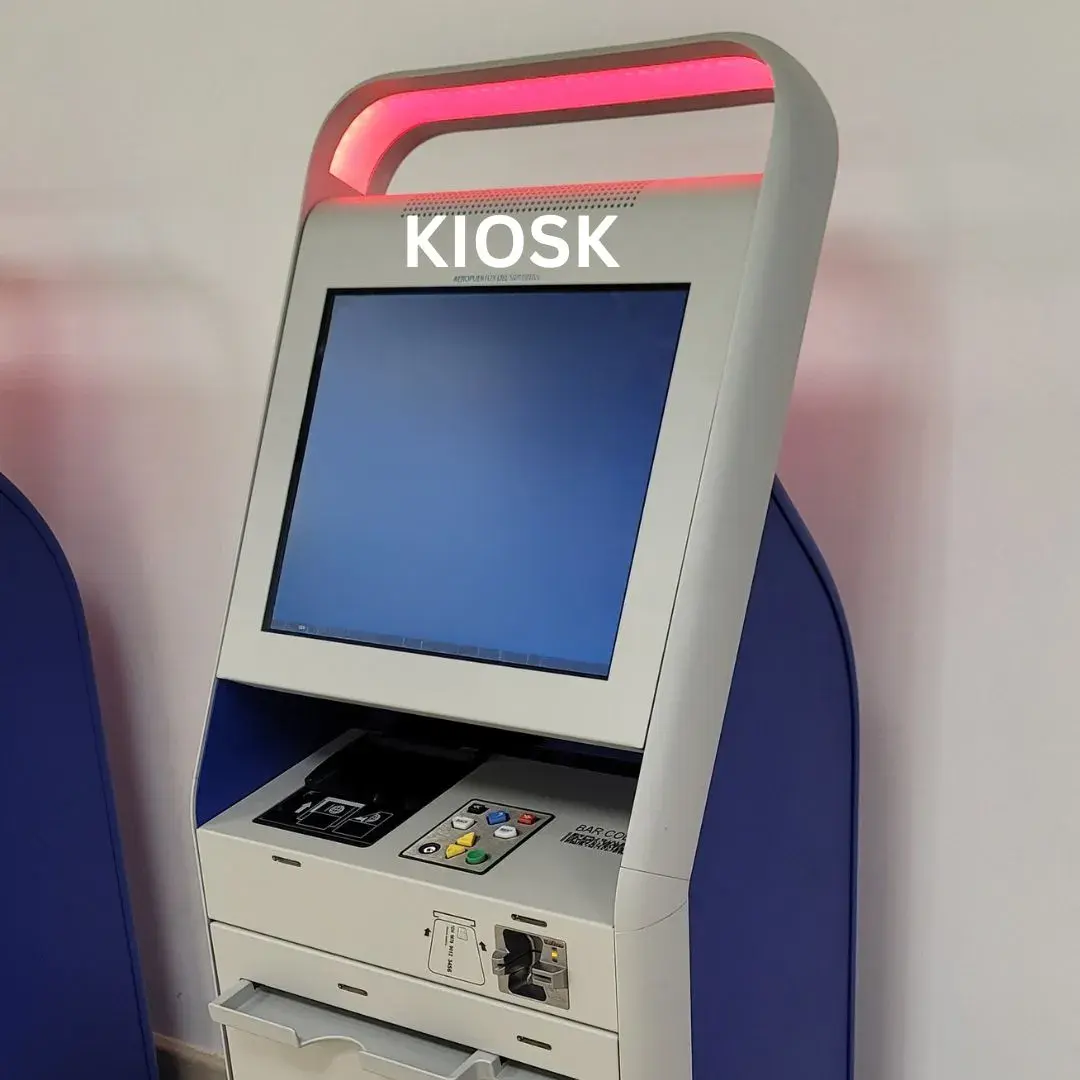 Automated Passport Control (APC) kiosk for streamlined traveler entry.