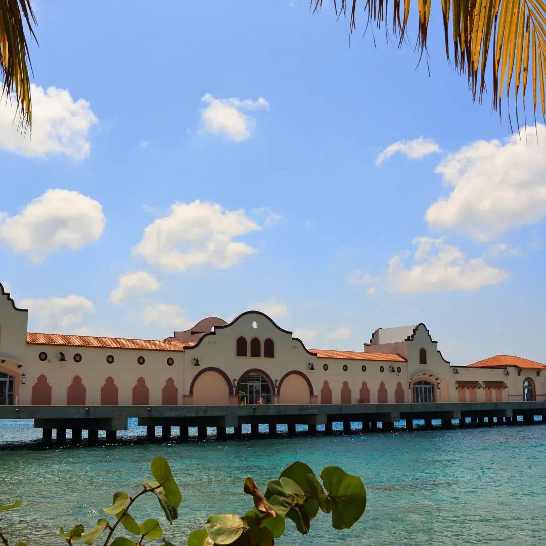 Puerta Maya Cruise Port in Cozumel, connecting visitors with local businesses.