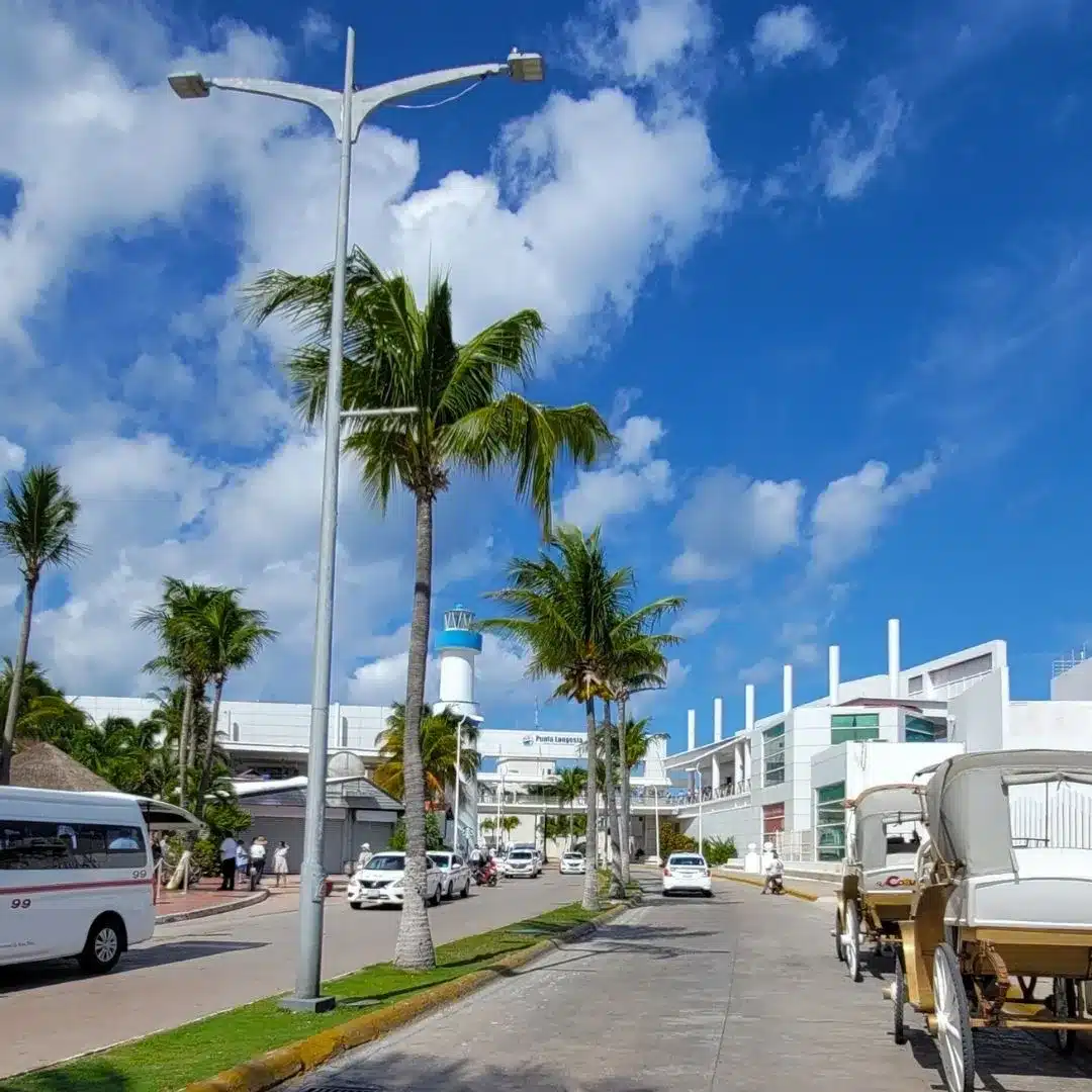Punta Langosta cruise port Cozumel